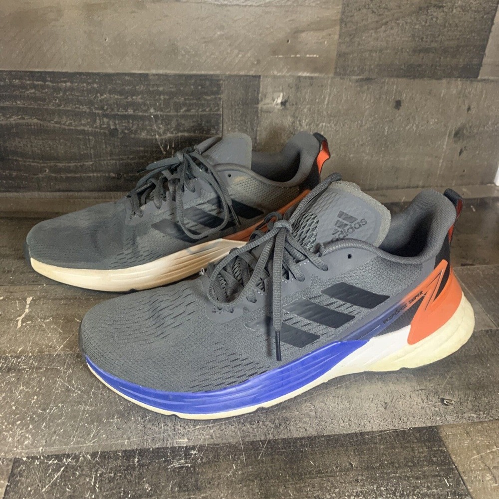 Adidas Response Super Boost Mens Running Shoes Size 9Sneakers, Gray Blue FX4831